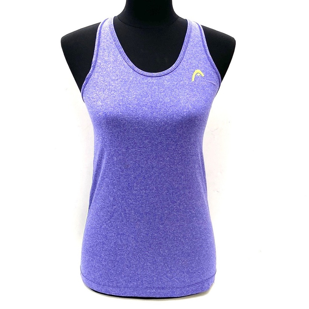 HEAD Women's Purple Athletic Racerback Sports Tank Top